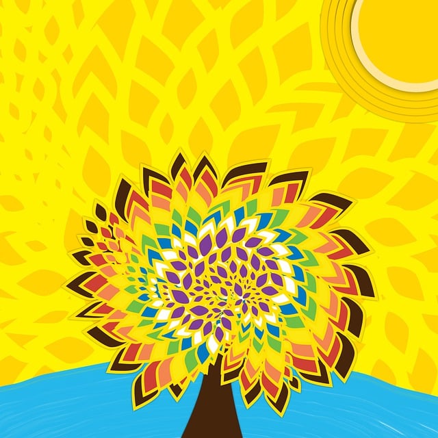 Free unity in diversity community connection global oneness illustration
