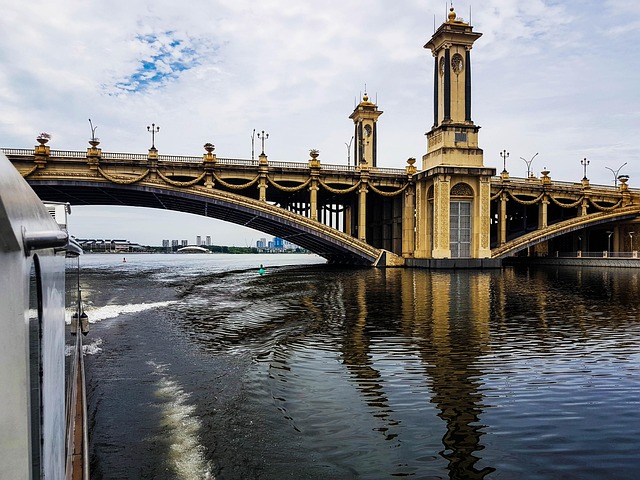 Puente, Agua, Lago