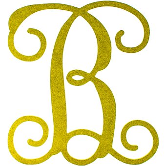 Buchstabe, Monogramm, Dekorativ