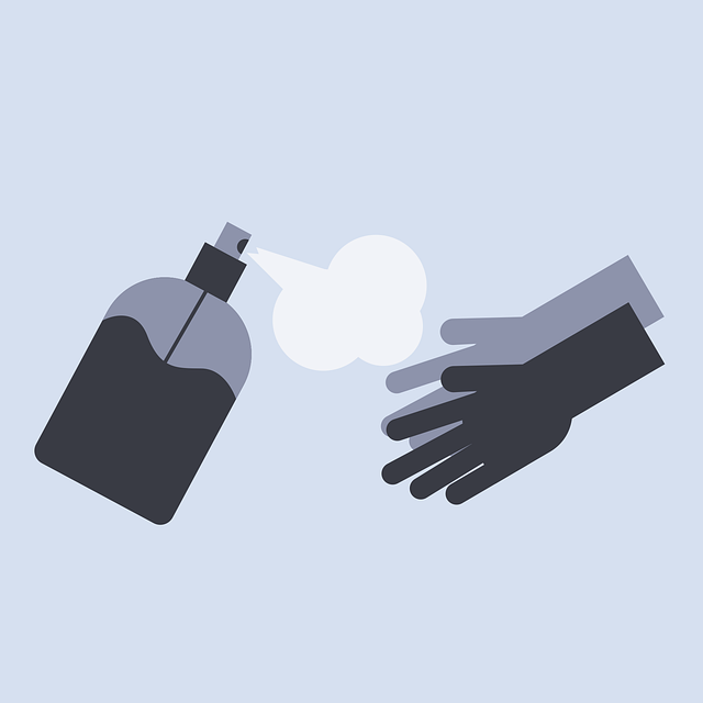 Free hand sanitizer alcohol icon vector