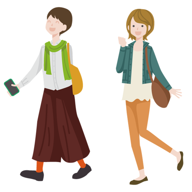 Free girls women friends illustration