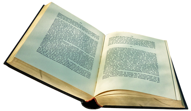 Free book open pages illustration