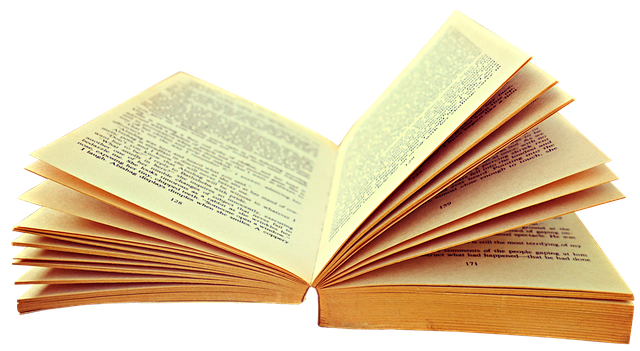 Free book open pages illustration