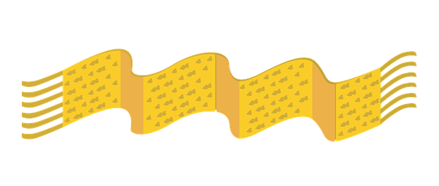 Free scarf wool yarn illustration