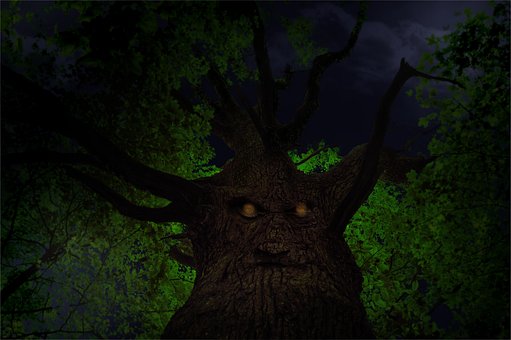 Free Halloween Tree photo and picture