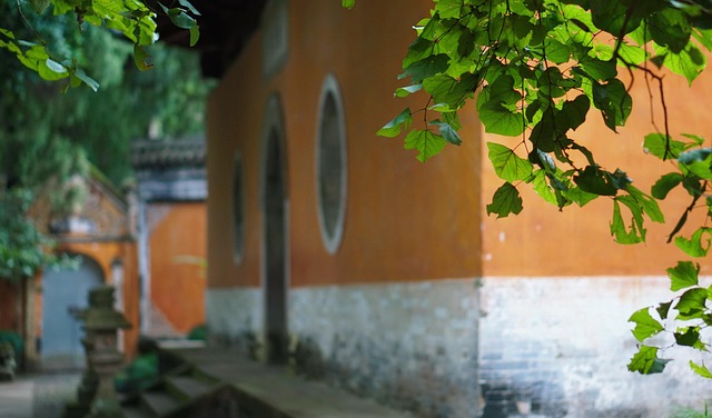 Kina, Arkitektur, Templet, Zhejiang