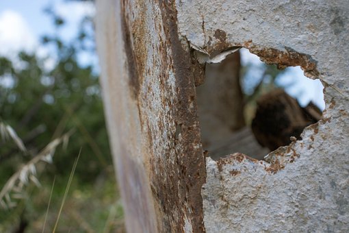 Rust, Gammel, Metal, Baggrund, Struktur