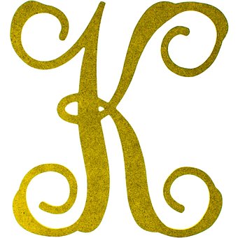 Initial, Buchstabe, Monogramm, Alphabet