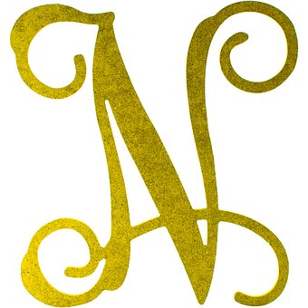 N, Buchstabe, Schriftart, Abc, Dekorativ