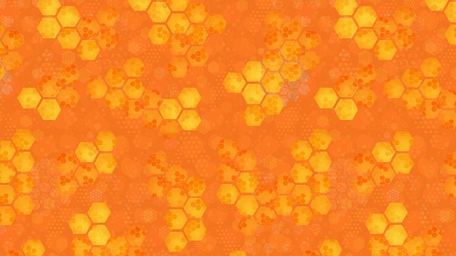 Free honeycomb hexagon hive illustration