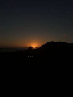 Panorama, Pôr Do Sol, Querida, Luz, Sol