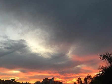 Nuvens, Nebuloso, Clima, Panorama