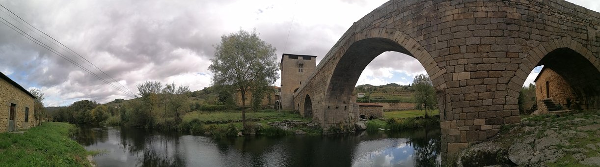 Ucanha, Torre, Puente, Medieval, Río