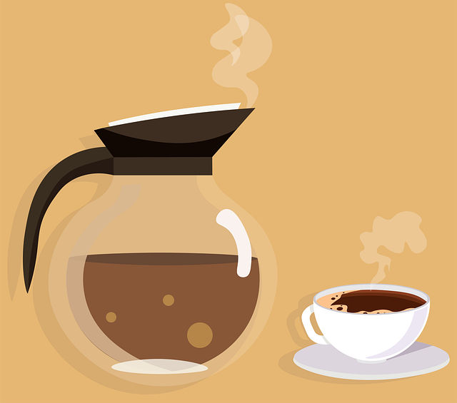 Free coffee cup pitcher illustration
