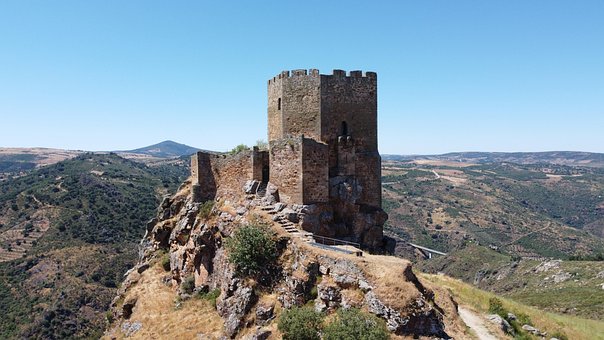 Algoso, Castillo, Medieval, Portugal
