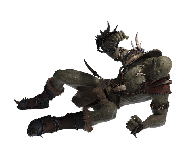 Download free HD stock image of Orc Ogre Free orc ogre fantasy illustration
