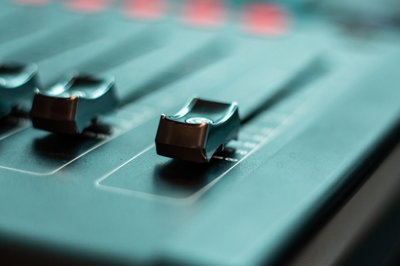 Volume Fader Controller Fader Volume Control Audio Mixer - Free photo on Pixabay