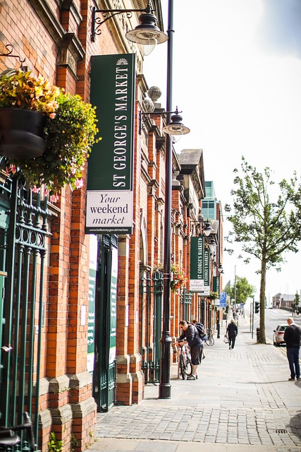 Belfast, Turist, Marked, Markedsplads