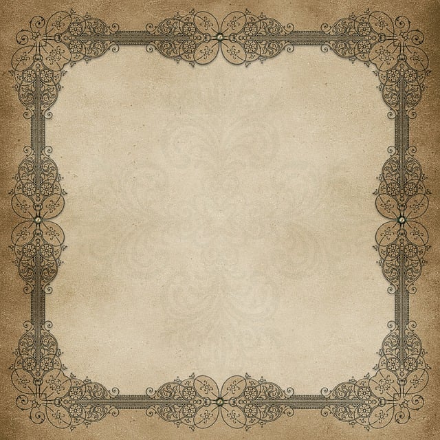 Free frame border ornament illustration