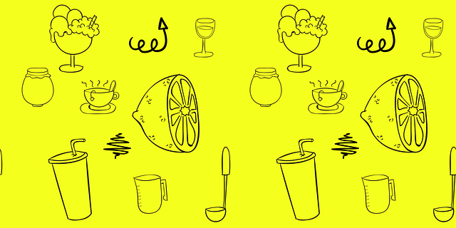 Free doodles sketch drinks illustration
