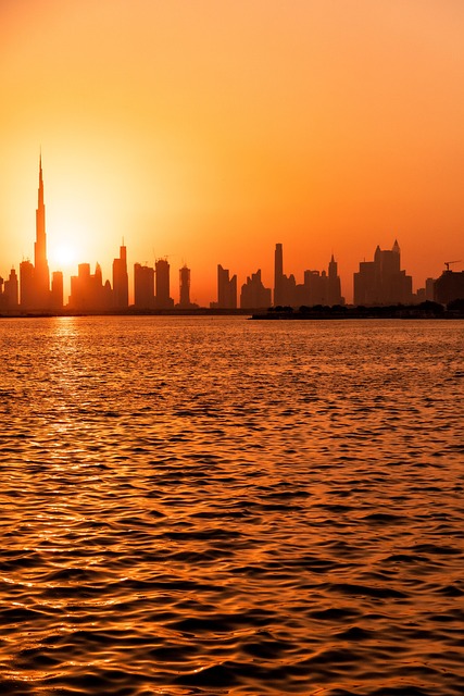 Atardecer, Naturaleza, Ciudad, Horizonte