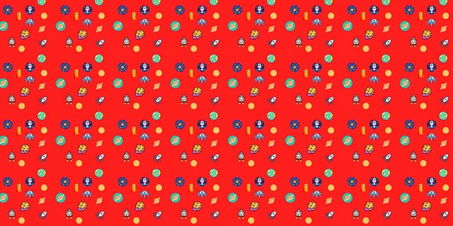 Free background pattern space vector