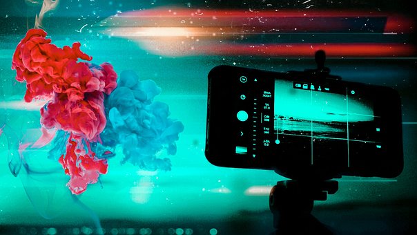 Free Mobile Shooting Background photo and picture