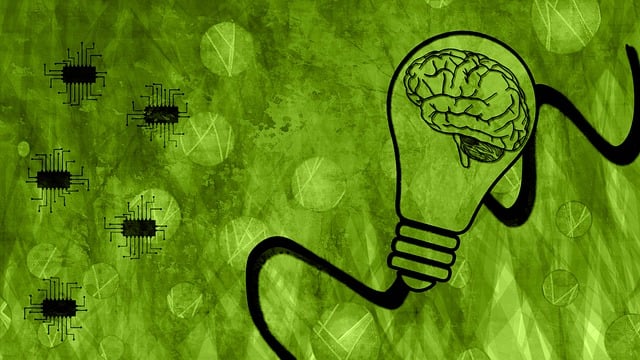 Download free HD stock image of Light Bulb Brain Free light bulb brain mind illustration