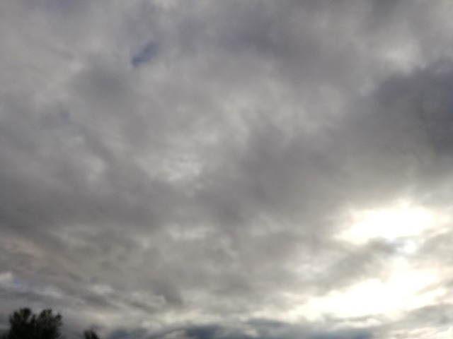 Nubes, Cielo, Día, Gris