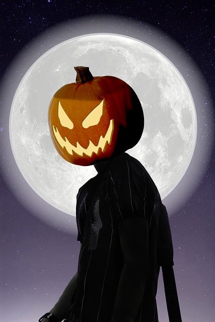 Jack O' Lantern, Halloween, Maan