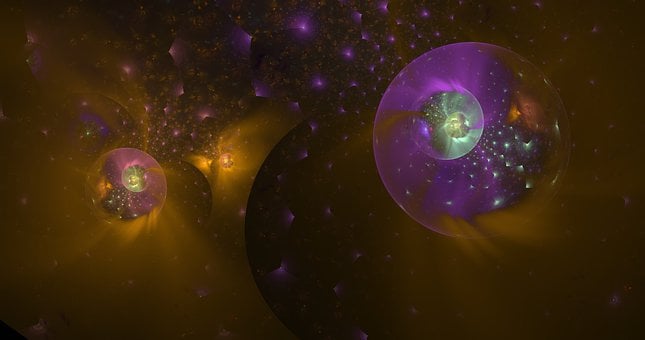 Planeta, Espacio, Esfera, Fractal