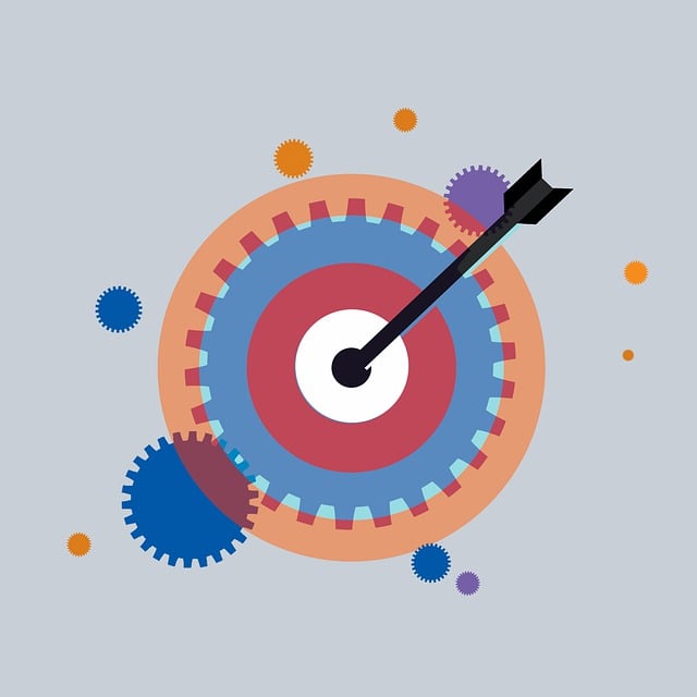Download free HD stock image of Arrow Target Free arrow target gears illustration