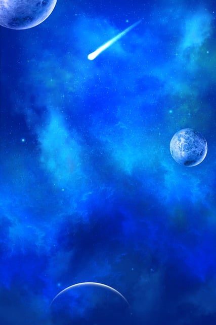 Free Falling Star Stars illustration and picture