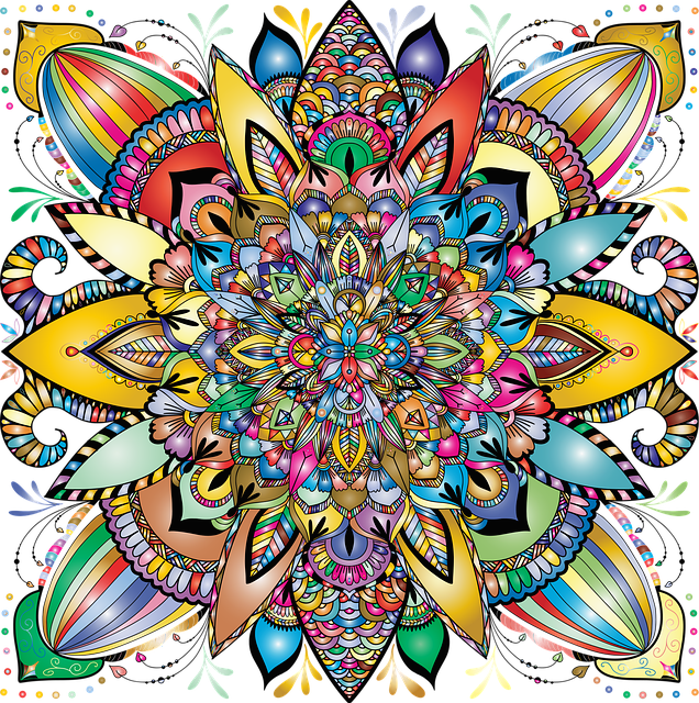 Download free HD stock image of Mandala Nature Free mandala nature geometric vector