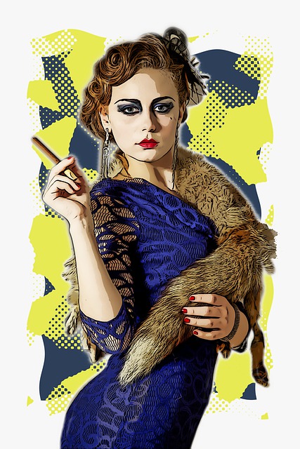Mujer, Cigarro, Pelo, De Fumar, Modelo