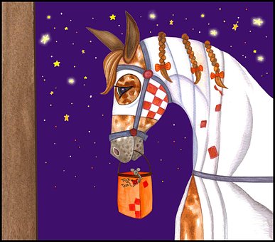 Dia Das Bruxas, Cavalo, Trick Or Treat