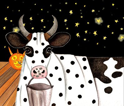Dia Das Bruxas, Vaca, Trick Or Treat