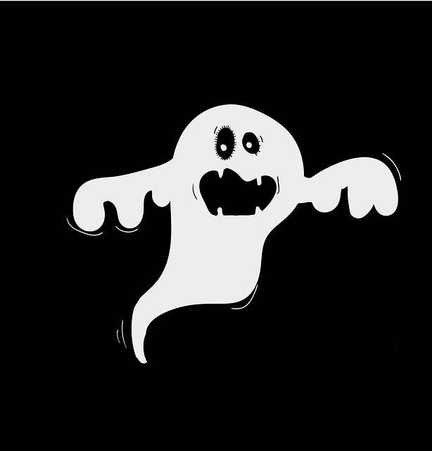 Free ghost spirit halloween illustration