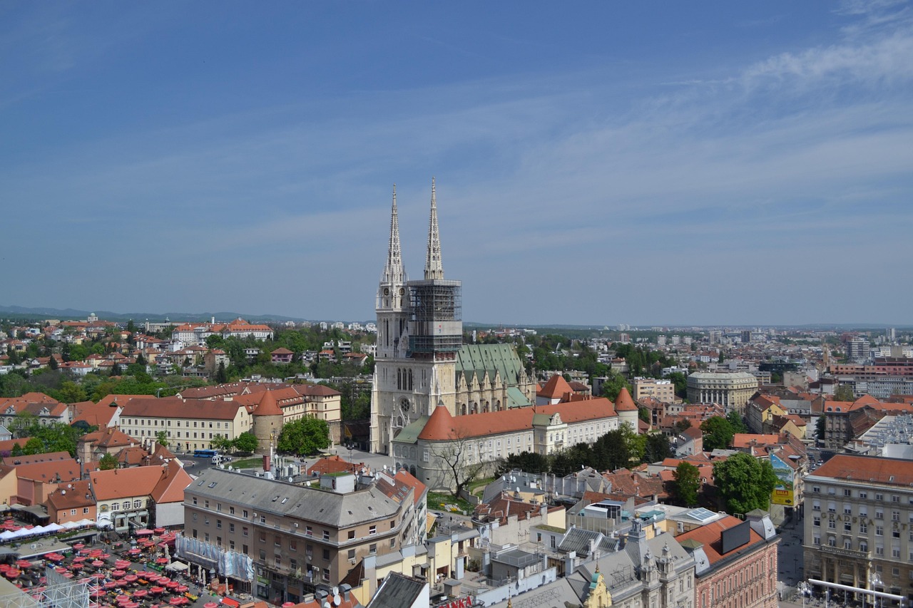 Stilvolle Wo Liegt Zagreb Fotosnull