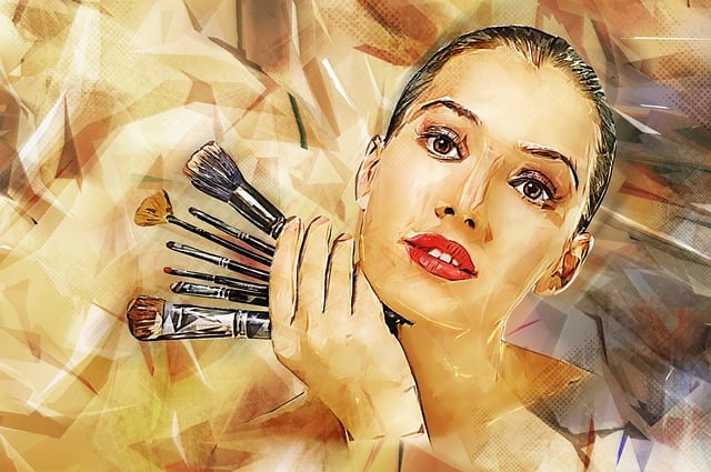 Free woman beauty face illustration