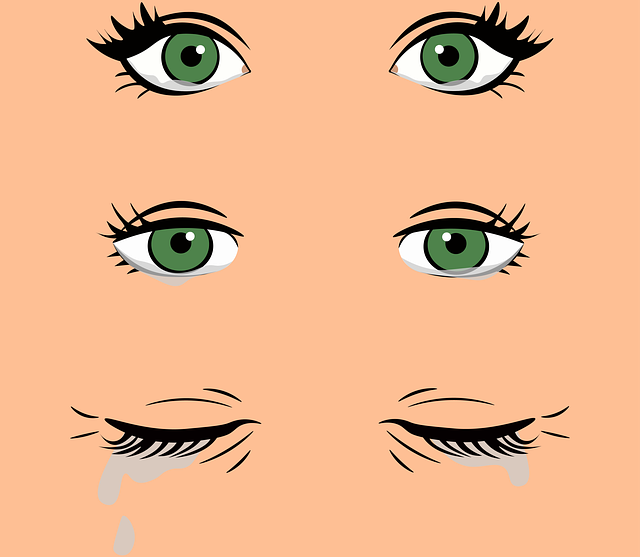 Free eyes emotions cry illustration