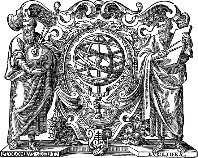 Batlamyus, Euclid, Astronomi, Matematik