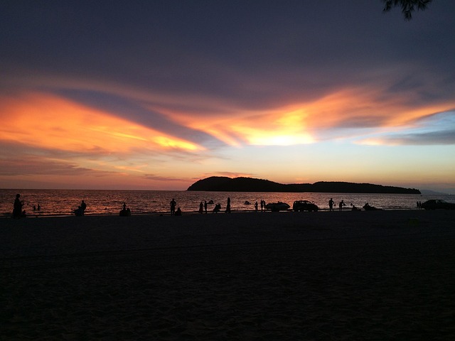 Atardecer, Naturaleza, Mar, Oceano