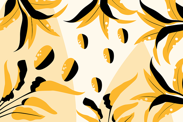 Free leaves plants foliage illustration