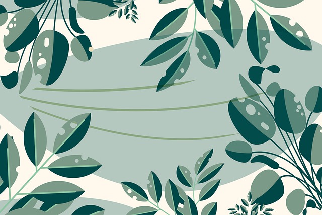 Free leaves plants foliage illustration