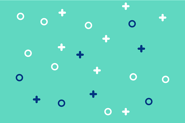 Free cross circles blue illustration