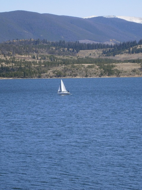 Free Sailboat Lake photo and picture