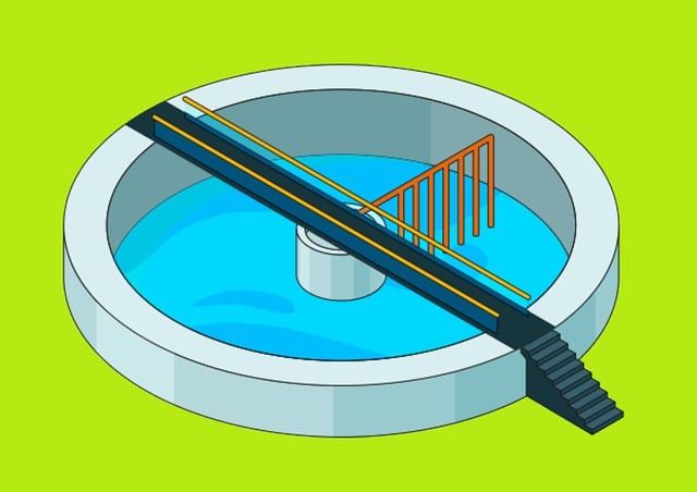 Free water source purification illustration