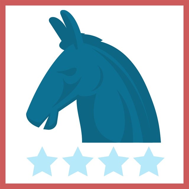 Free donkey stars symbol illustration