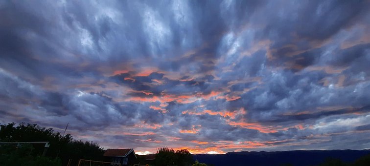 Free Sunset Geneva photo and picture